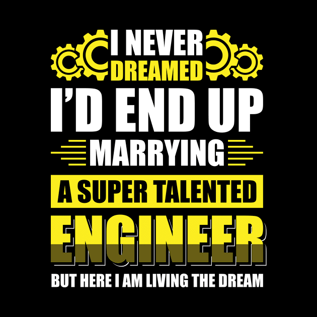 Marrying a super talented engineer by Arish Van Designs