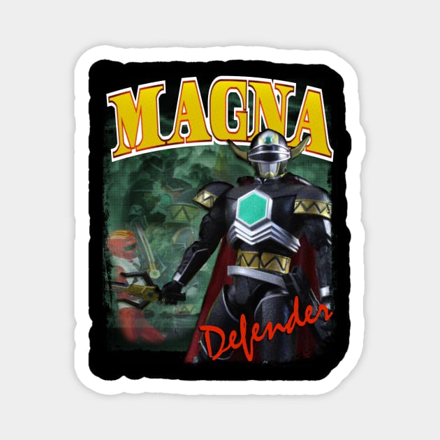 Magna Defender Tour T-Shirt Magnet by rinimalodesign