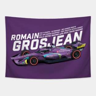 Romain Grosjean 2021 (white) Tapestry