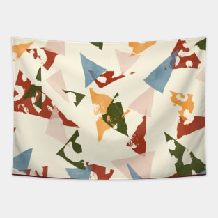 Summer Textured Triangles Tapestry