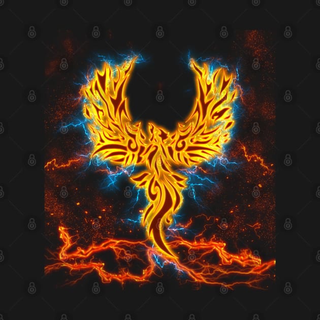 Golden Fenix Lightning wings by Korvus78