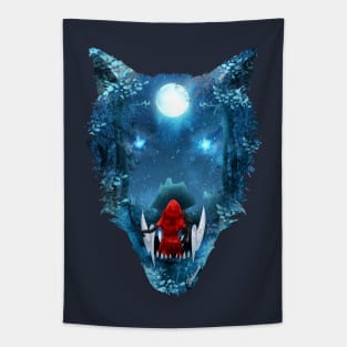 Big Bad Wolf 2 Tapestry