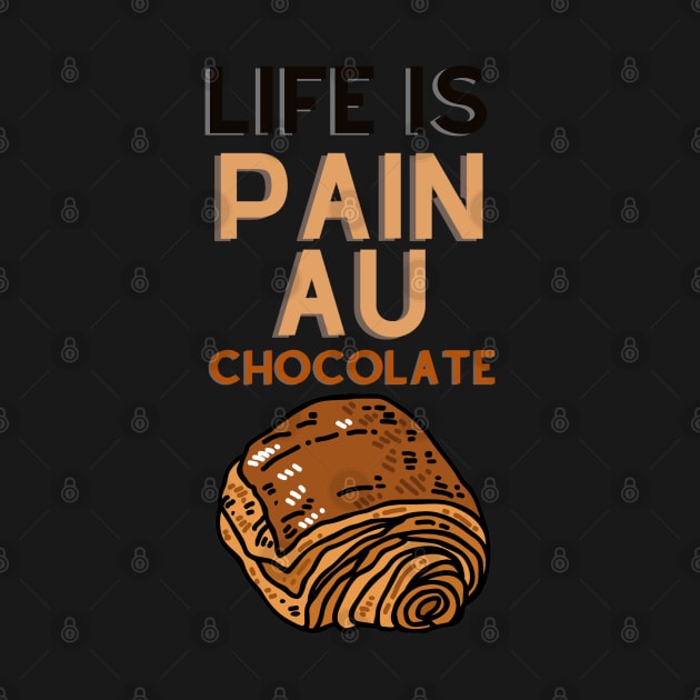 Life Is Pain Au Chocolate by rogergren