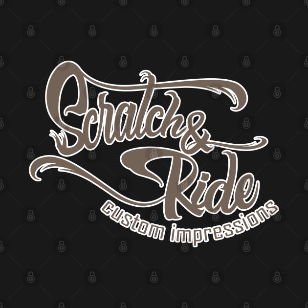 Scratch & Ride Brand (Medium Brown Logo) by Scratch&Ride