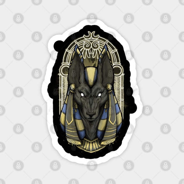 Anubis Magnet by xMorfina