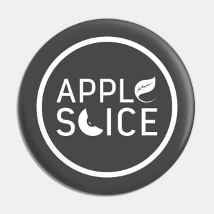 Apple Slice Circular Mono Pin