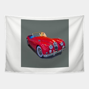 1950's British Classic, Vintage, Sport Car, Roadster Tapestry