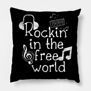 Rockin In The Free World Pillow