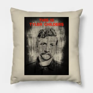 tyler childers art Pillow