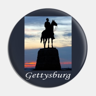 General Meade Monument - Sunrise at Gettysburg Pin