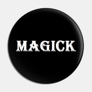 Magick Pin