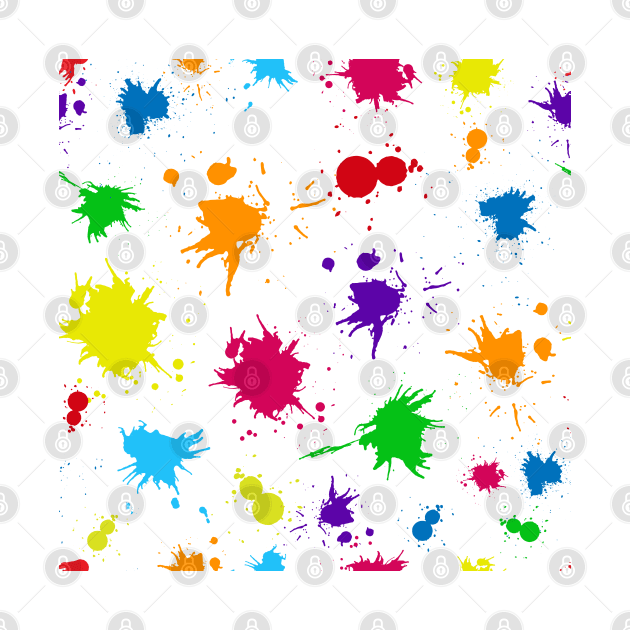 pattern of color blots by lisenok