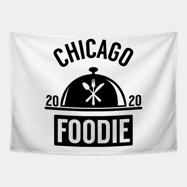 CHICAGO FOODIE Tapestry by CoolFoodiesMerch