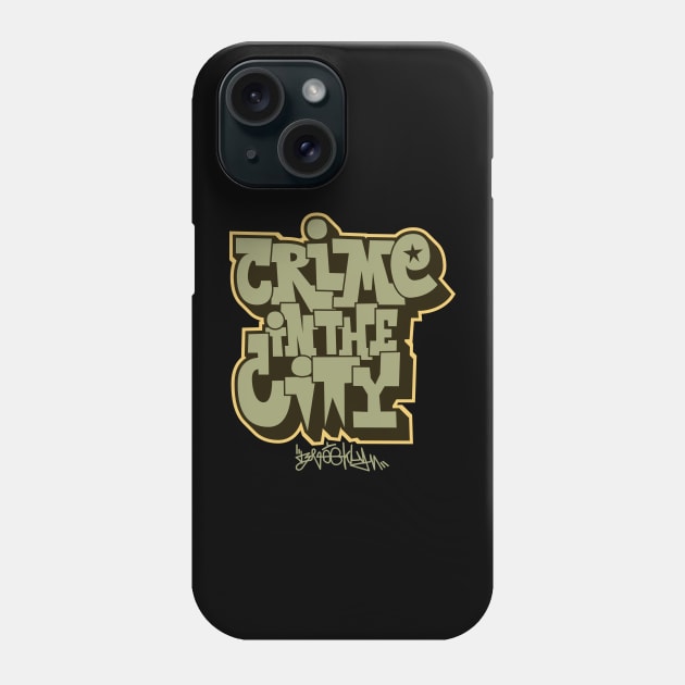 Brooklyn Graffiti Revival: Reliving the '80s Tagging Experience Phone Case by Boogosh