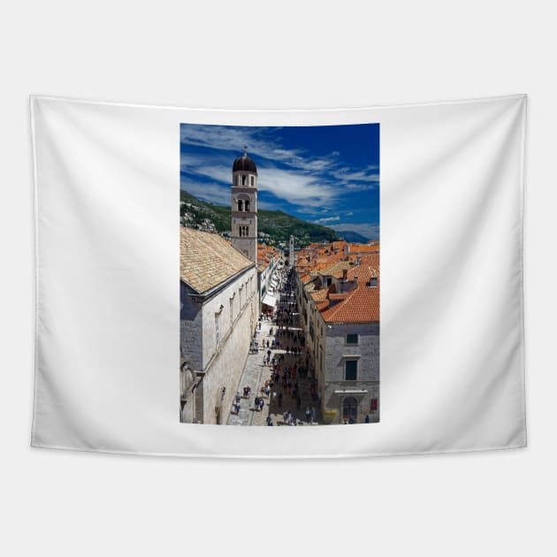 The Stradun, Dubrovnik Tapestry by BrianPShaw