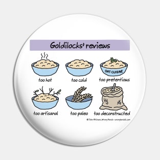 Goldilocks' reviews Pin