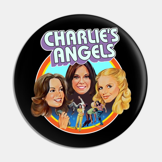 Charlies Angels Pin by Trazzo