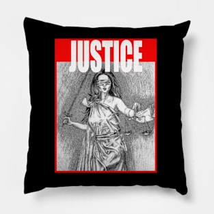 Lady Justice Pillow