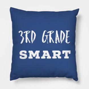 3rd Grade Smart Student Pillow