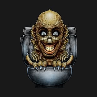 Horror toilet Monster #42 T-Shirt