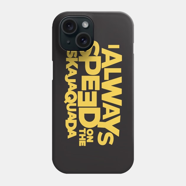 I Always Speed on the Skajaquada Phone Case by Carl Cordes