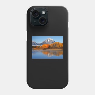 Oxbow Bend in Fall Glory Phone Case