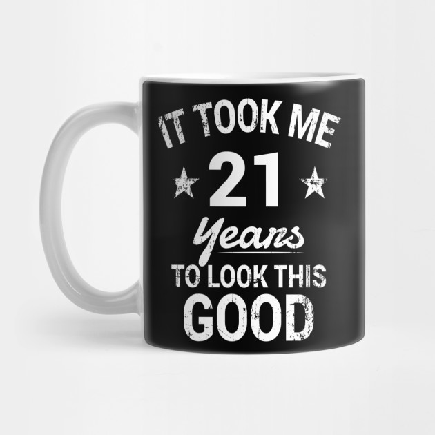 21st birthday mug for him
