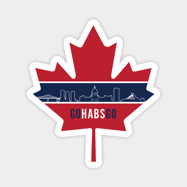 Montreal Canadiens Fan Magnet by cwijeta