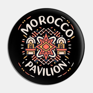 Morocco Pavilion Pin