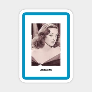 Judgment Tarot Card - Bette Davis Magnet