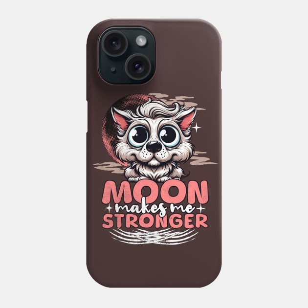 Wolf Cute Werewolf Phone Case by alcoshirts