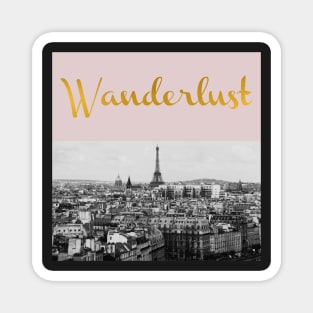 Wanderlust (Paris) Magnet