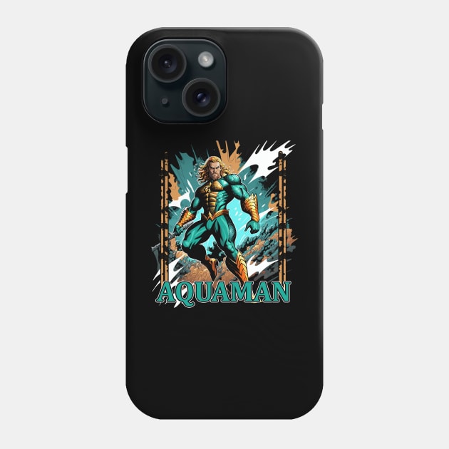 Aquaman Phone Case by Brom Store