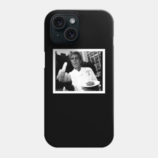 Anthony Bourdain middle finger Phone Case