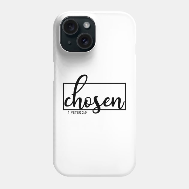 CHOSEN  1 PETER 2;9 Phone Case by King Chris