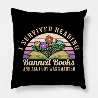 I-Survived-Reading-Banned-Books Pillow