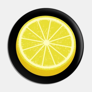 Halve Lemon Pin