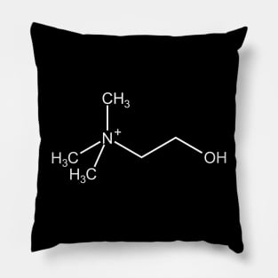 Choline C5H14NO Molecule Pillow