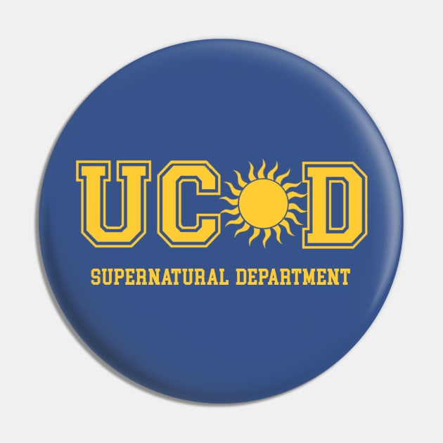 UC Sunnydale Supernatural Dept. Pin by meenmonthon