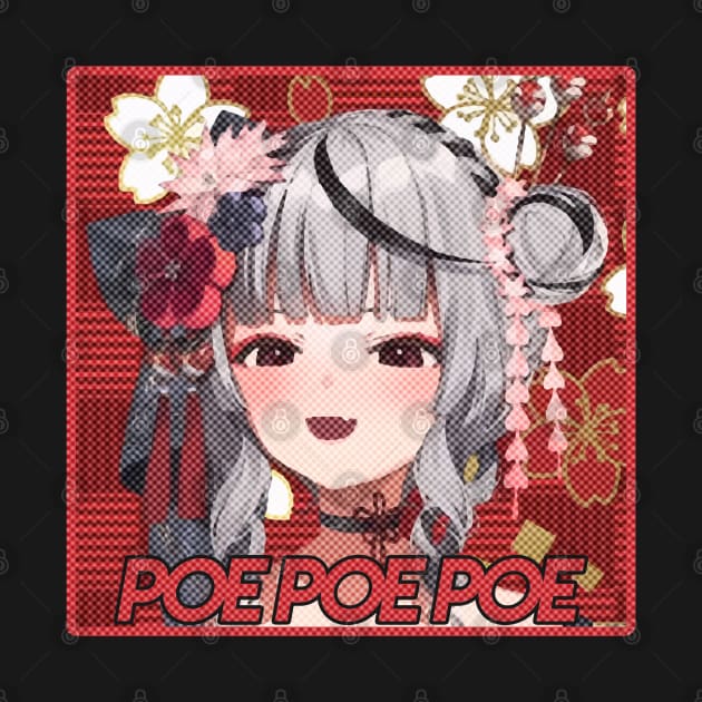 Sakamata Chloe Poe Poe Poe Hololive by TonaPlancarte