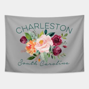 Charleston SC Pretty Garden Roses Women Girls Gardeners Tapestry