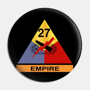 27th Armored Division - Empire wo Txt Pin