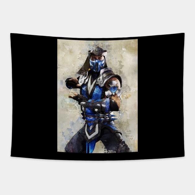 Sub Zero Tapestry by Durro