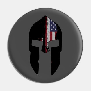 spartan helmet Pin