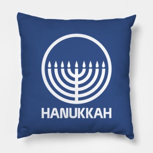 Epcot-style Hanukkah Pillow