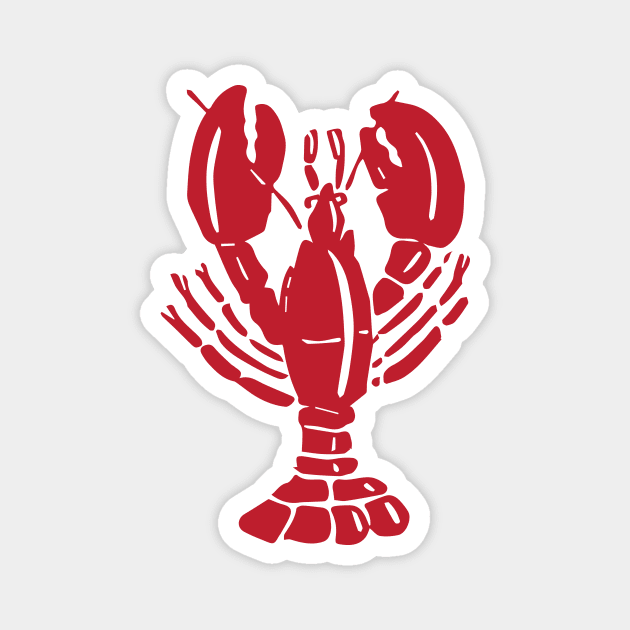 Lobster Magnet by KitschPieDesigns