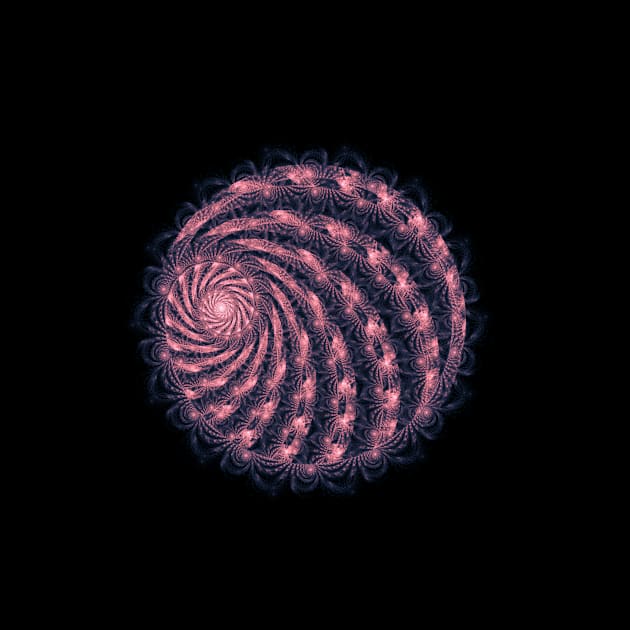 Pink Spirals by astrellonart