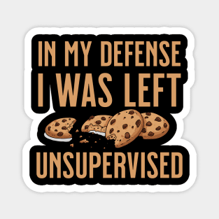 I was left unsupervised with Cookies Magnet