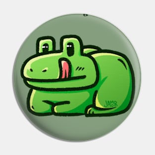 Hungry Frog Pin