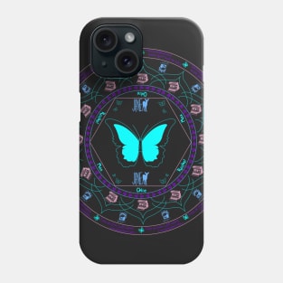 Butterfly effect Mandala Phone Case